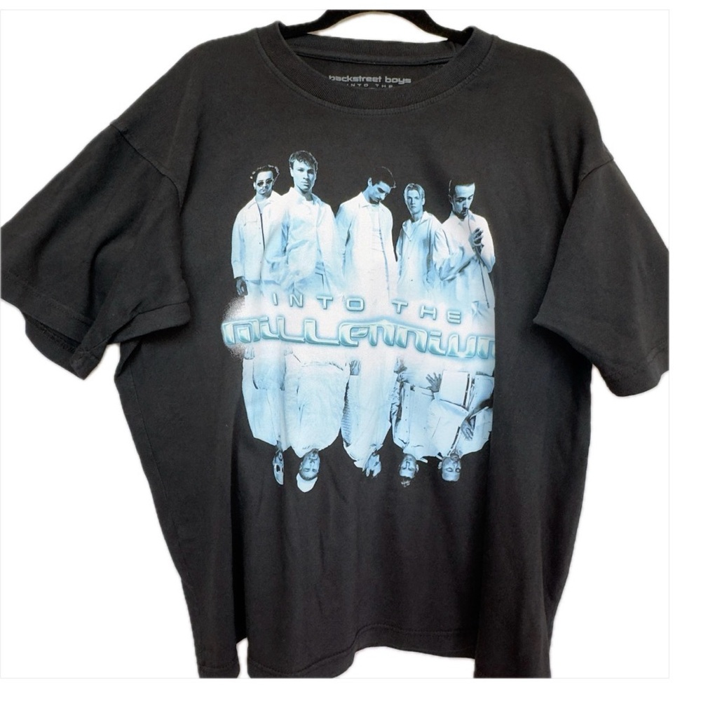 Backstreet Boys Into The Millennium Sphere Las Vegas Tour Tee Large New